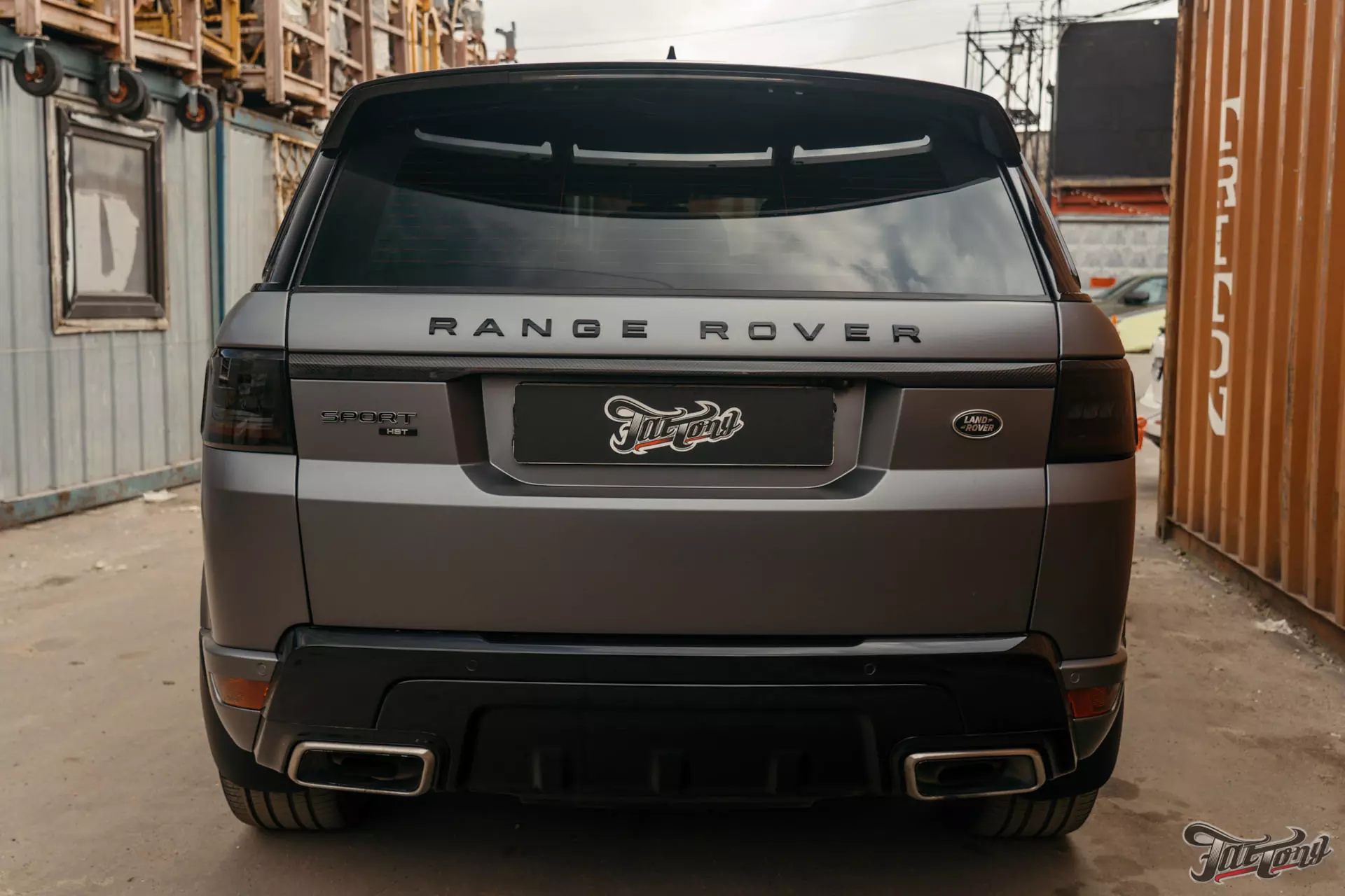 Range Rover. Оклейка в матовый винил от Bruxsafol